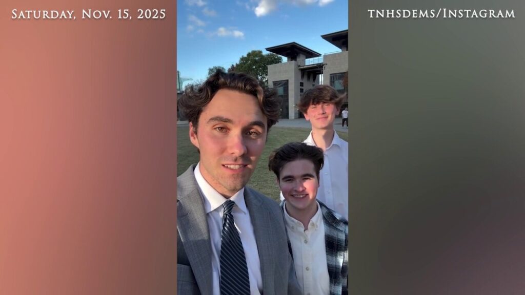 David Hogg campaigns for Aftyn Behn in deep-red Tennessee