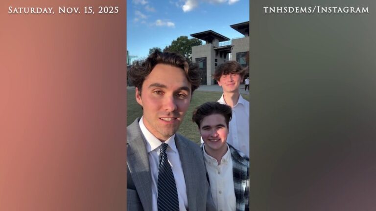 David Hogg campaigns for Aftyn Behn in deep-red Tennessee