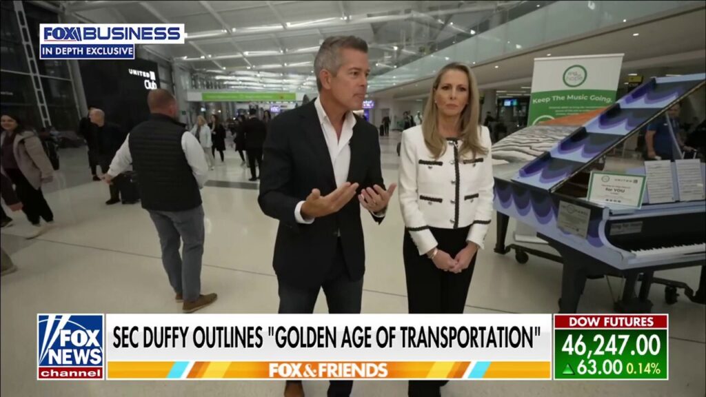 Transportation Secretary Duffy outlines goal of ‘bringing civility back’ to air travel