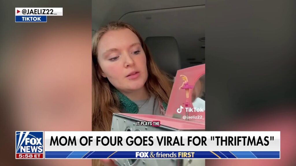 'Thriftmas' mom of four's $100 Christmas budget goes viral