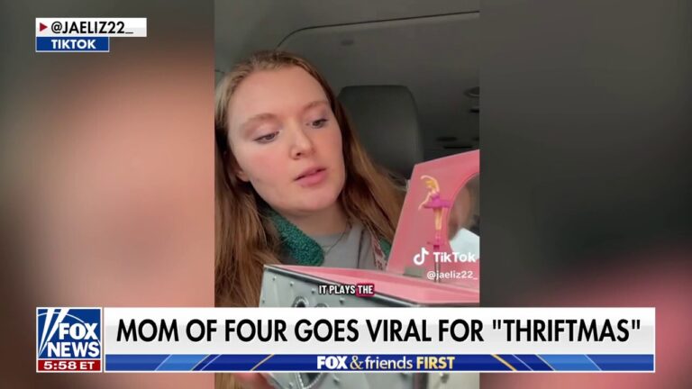 'Thriftmas' mom of four's $100 Christmas budget goes viral