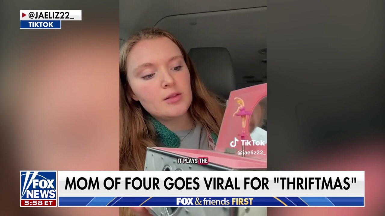 'Thriftmas' mom of four's $100 Christmas budget goes viral