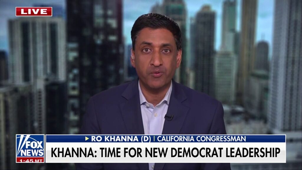 Democrat Ro Khanna urges Schumer to step down: 'It's time for new dynamic leadership’