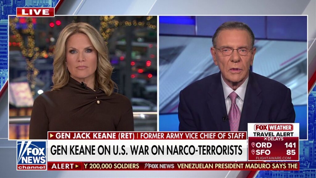 Former U.S. General Jack Keane analyzes the fight against Venezuelan narco-terrorists