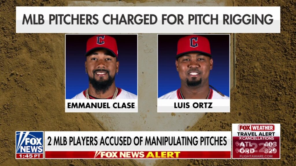 Two MLB pitchers accused of rigging pitches