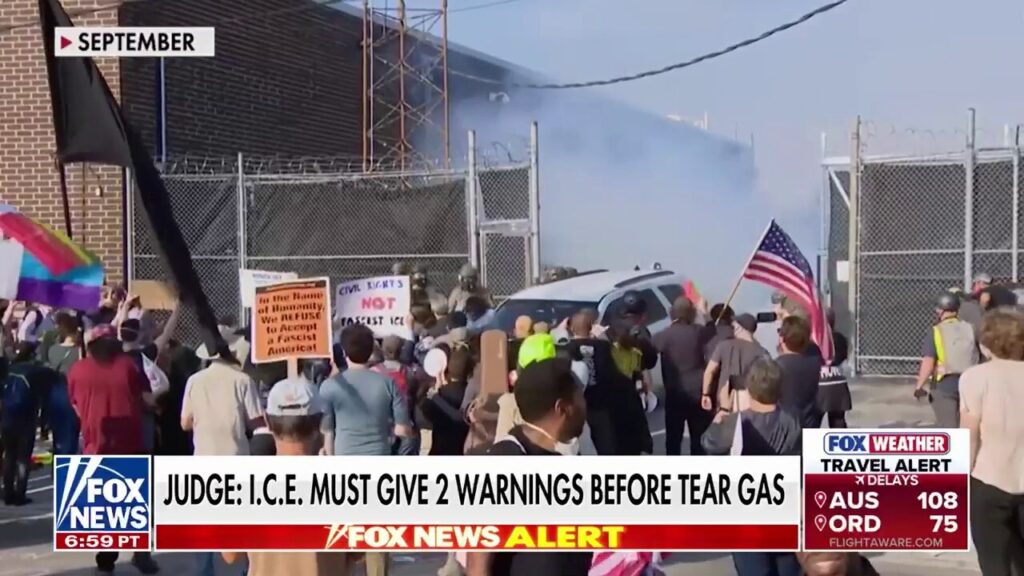 DHS responds after Chicago judge's ruling on ICE using tear gas