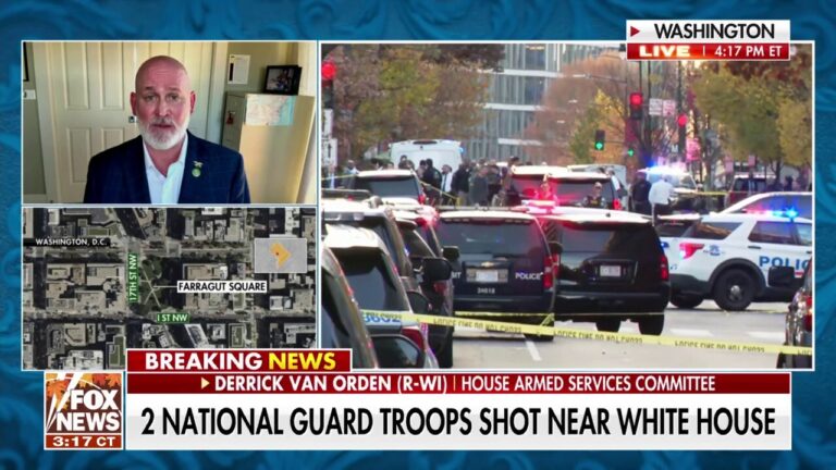 ‘How did we get here?’: Rep. Derrick Van Orden asks about DC shooting