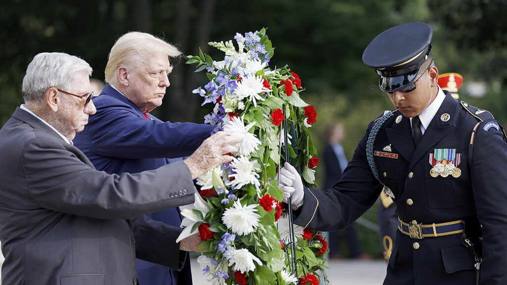 WATCH LIVE: Trump honors Veterans Day with an event at Arlington National Cemetery