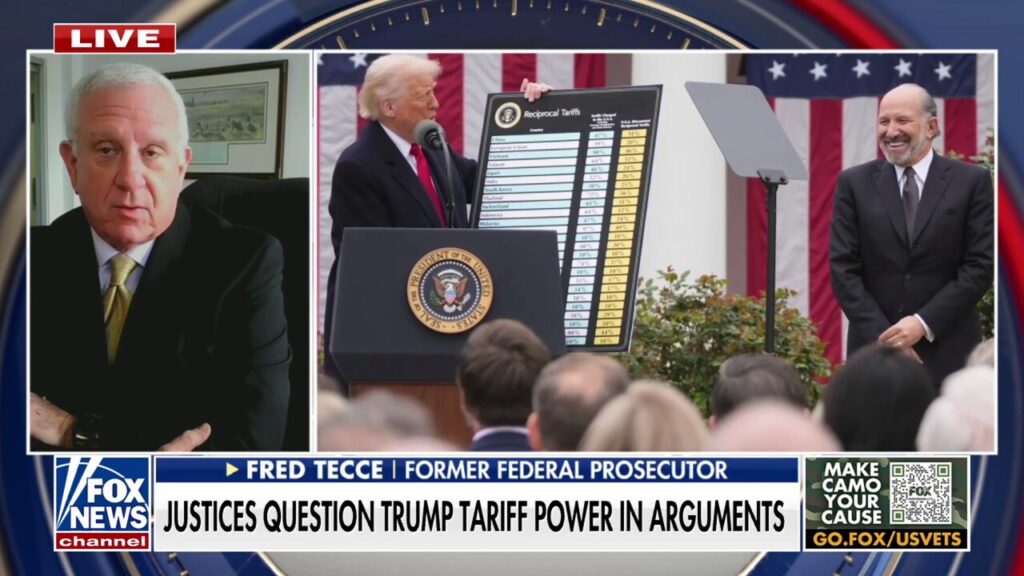 Former federal prosecutor explains how Supreme Court could rule on Trump’s tariff powers