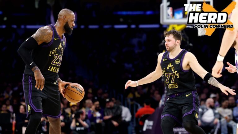 Lakers beat Jazz with LeBron and Luka, Are they title contenders with this duo? | The Herd