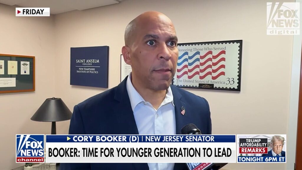 Sen. Booker calls for ‘new leadership’ in Democratic Party