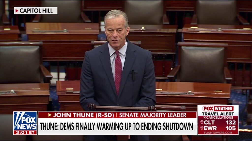 Senators spar on Capitol Hill as record shutdown continues