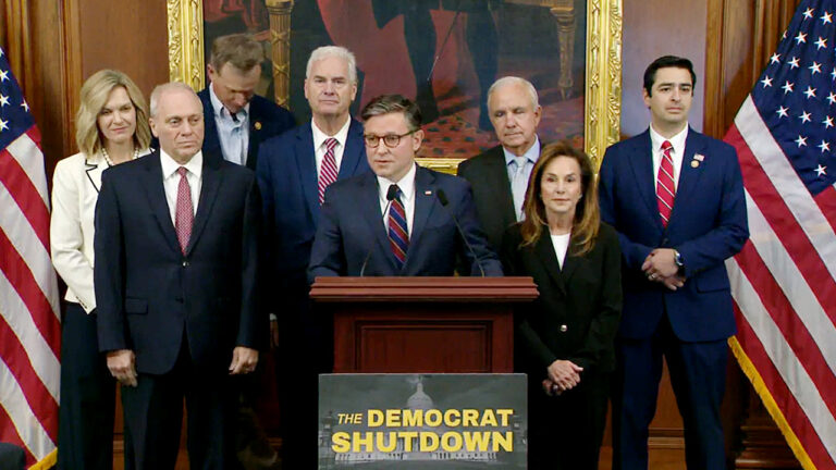 WATCH LIVE: House Republicans hold a press conference on the government shutdown