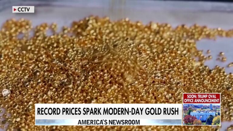 Record prices spark modern-day gold rush