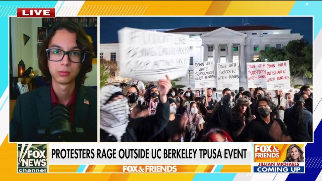 TPUSA vows to continue message after protests raged at UC Berkeley event