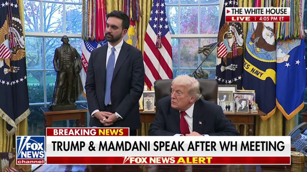 Mamdani asked about socialism, calling Trump a ‘fascist’ as the two reflect on 'productive' Oval Office meeting