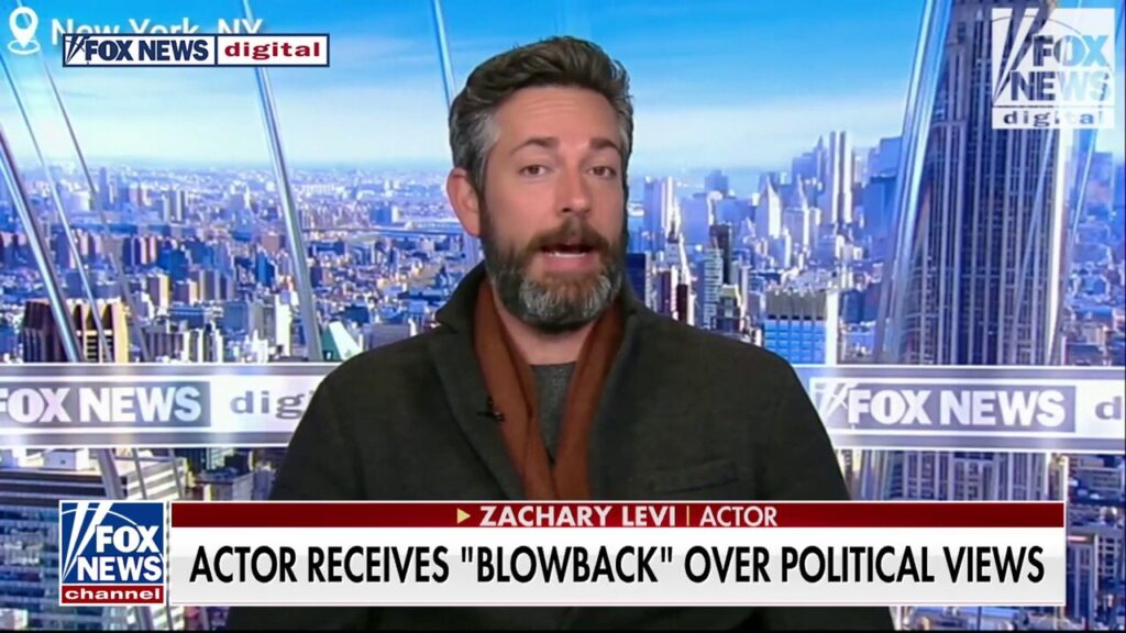 Zachary Levi says he received ‘blowback’ over political views