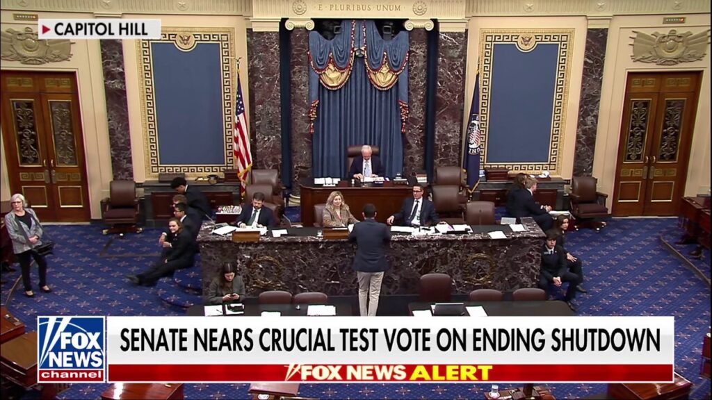 Democrats face mounting pressure as Senate eyes test vote to reopen government