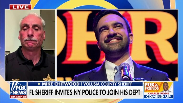 Florida sheriff invites NYPD officers to join his department after Mamdani win