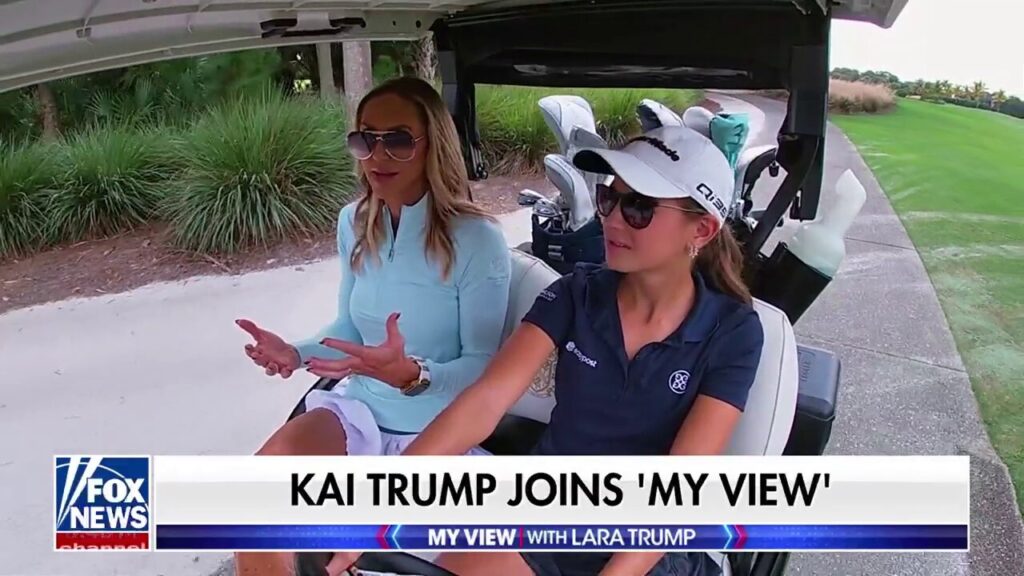 Kai Trump reflects on LPGA debut, shaking off nerves