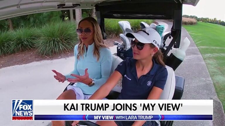 Kai Trump reflects on LPGA debut, shaking off nerves