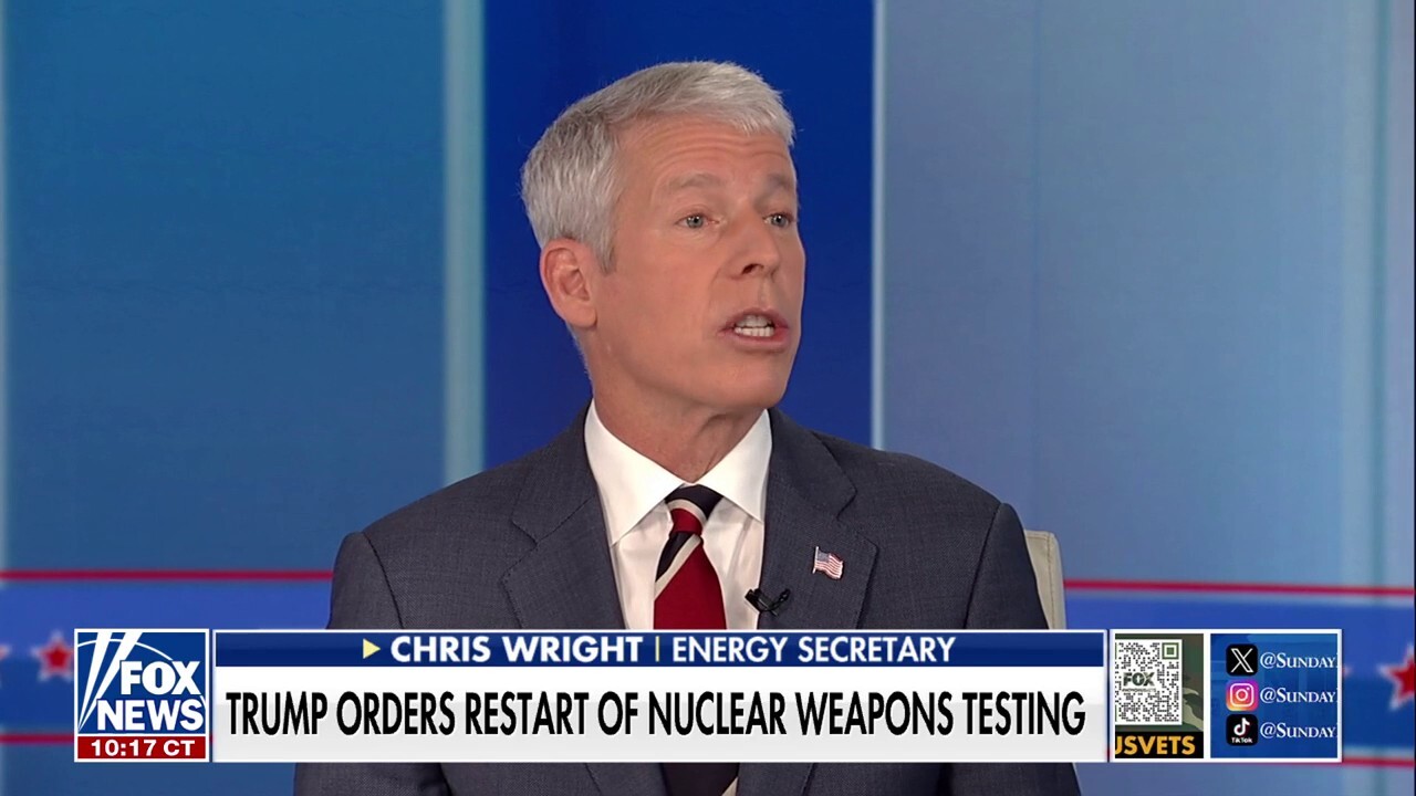 Energy secretary details how government shutdown impacts US nuclear stockpile