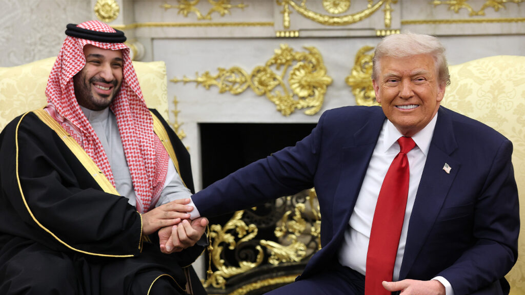 WATCH LIVE: Trump participates in farewell ceremony for Saudi Crown Prince