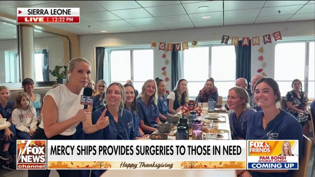 Dana Perino showcases American volunteers serving on Mercy Ships