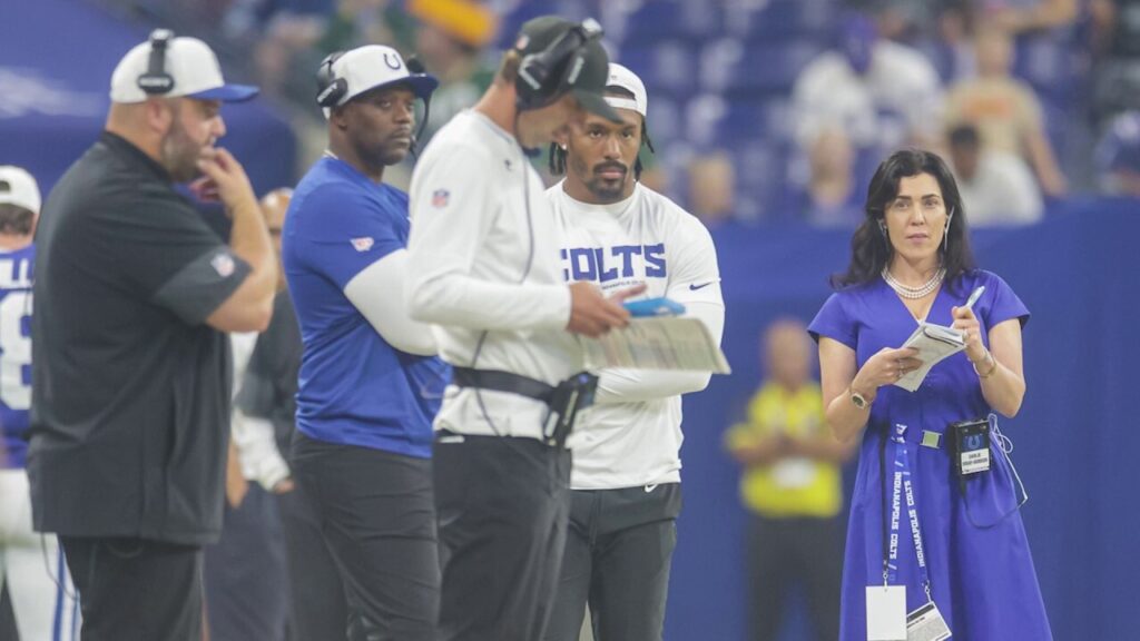 Daniel Jones impressed by Colts owner Carlie Irsay-Gordon's gameday routine