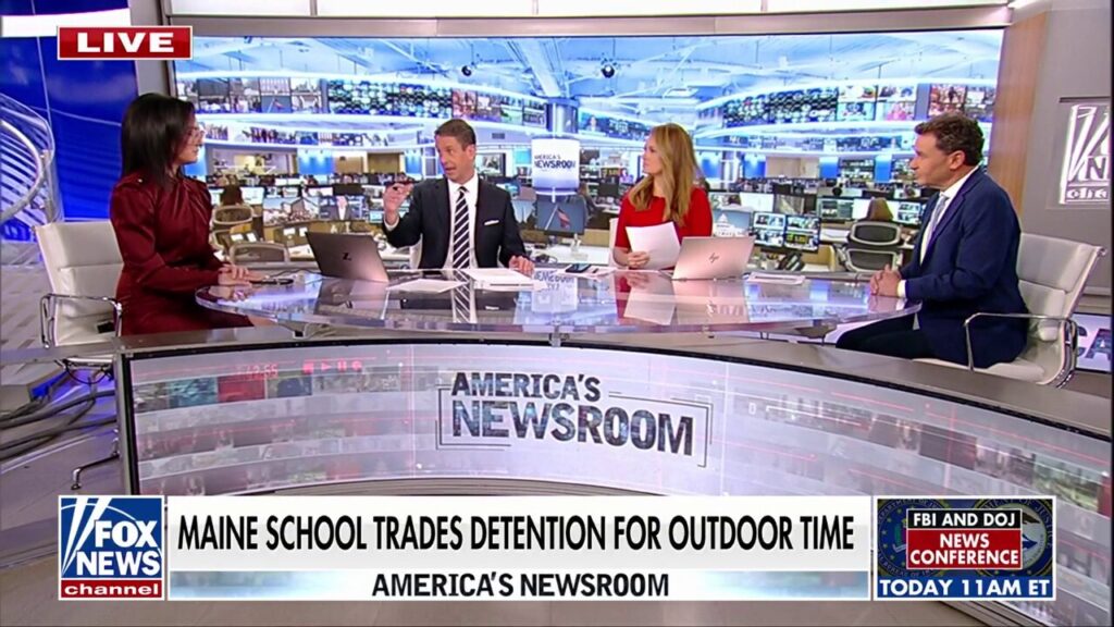 Maine school swaps detention for outdoor time