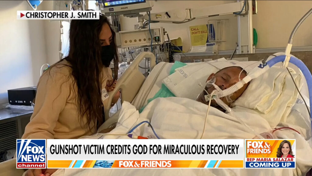 Gunshot survivor defies odds with miraculous recovery