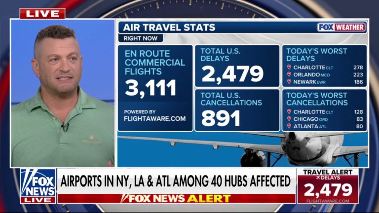 Travel expert warns of flight cuts as government shutdown stalemate continues