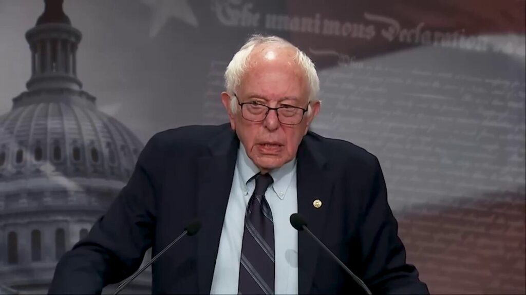 Sen Bernie Sanders slams Democrat leaders over candidate support