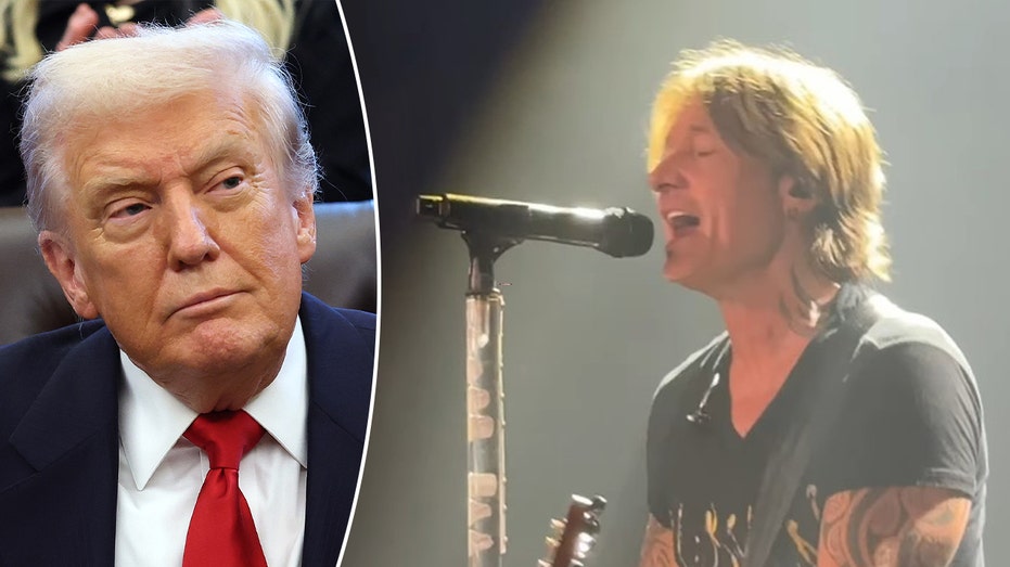 Keith Urban performs at Trump's Mar-a-Lago party for billionaire Anthony Pratt