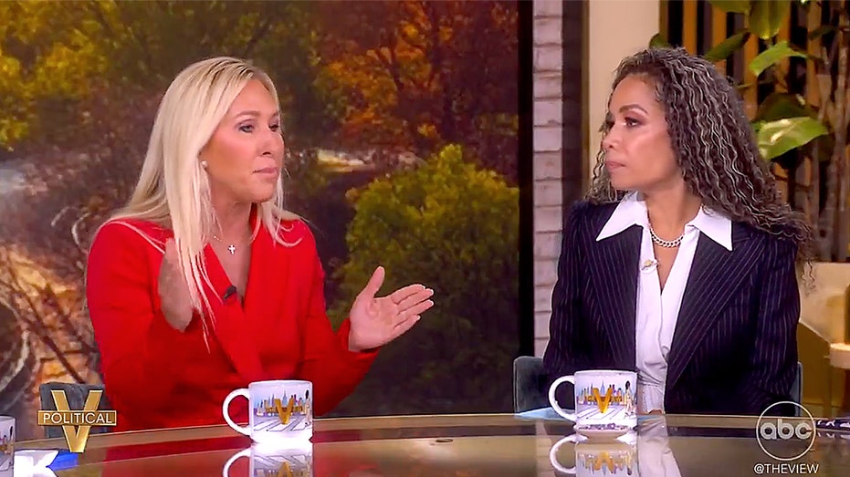 Marjorie Taylor Greene surprises 'The View' co-hosts with civility, praise