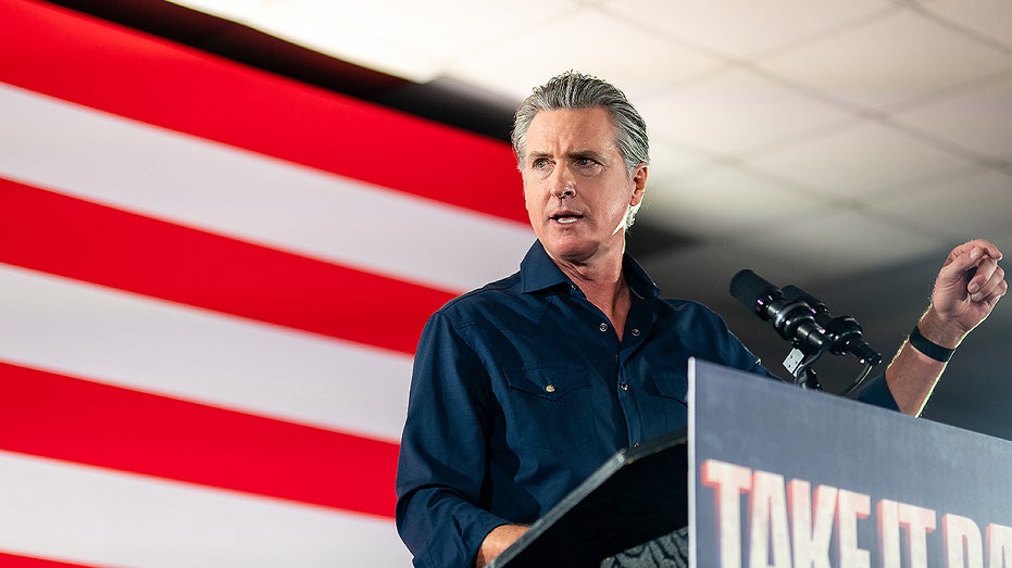 Gavin Newsom declared as the Democratic Party's 2028 'frontrunner' by Politico