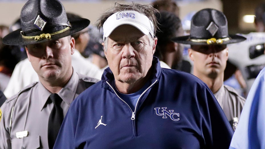 North Carolina's Bill Belichick avoids question about latest Jordon Hudson drama