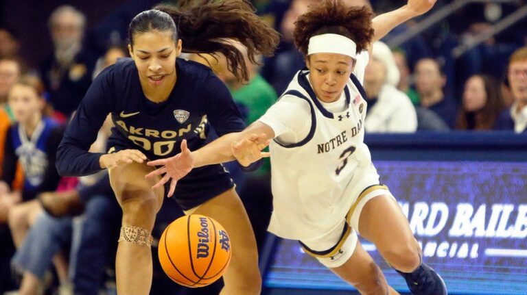 Hannah Hidalgo sets NCAA, Notre Dame records in historic performance