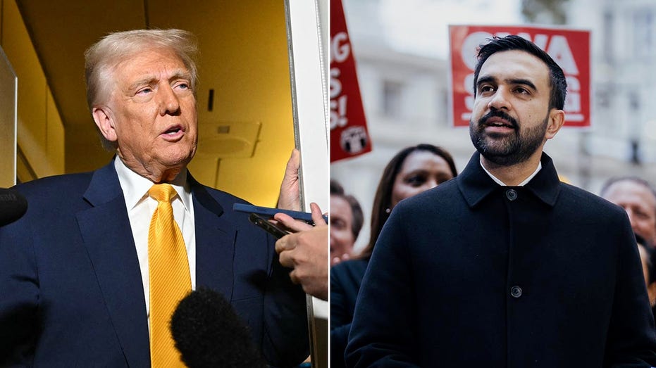 Trump says Mamdani 'thinks it's wonderful to have men playing in women's sports,' mocks trans weightlifter