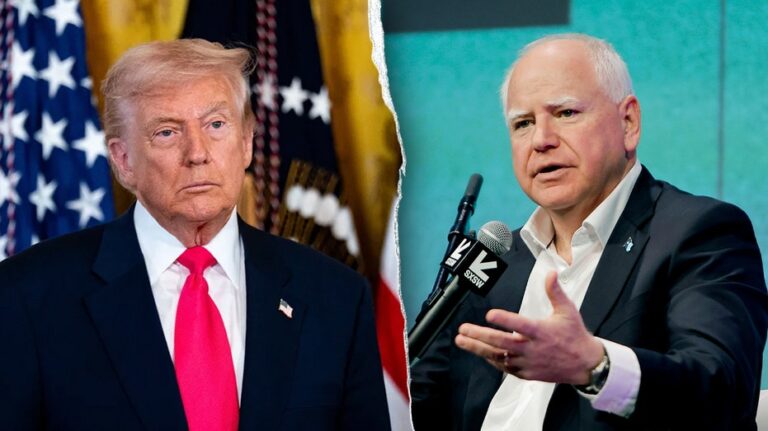 Trump rips former VP candidate on immigration: 'Tim Walz does nothing, through fear, incompetence, or both'