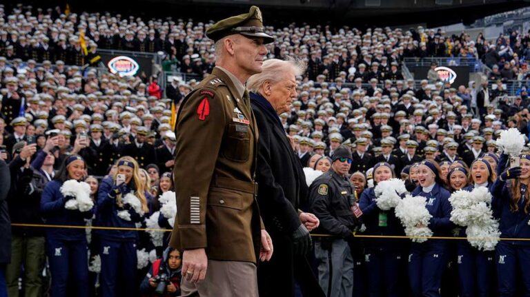 Trump returns to Army-Navy showdown as Syrian ambush kills 2 US soldiers, interpreter