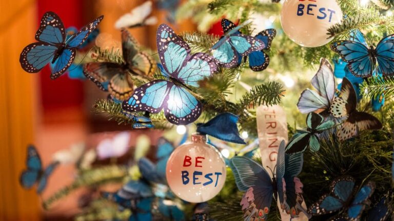 First lady Melania Trump decorates the White House for Christmas: 'Home is Where the Heart Is'