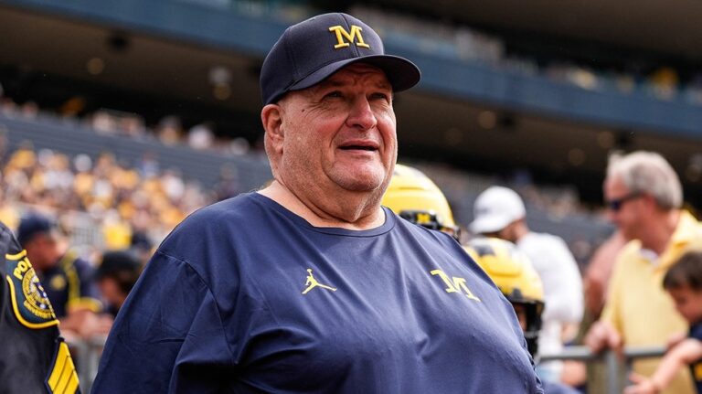 Biff Poggi embraces interim role, says return to sideline 'sparked' desire for Michigan’s top coaching job