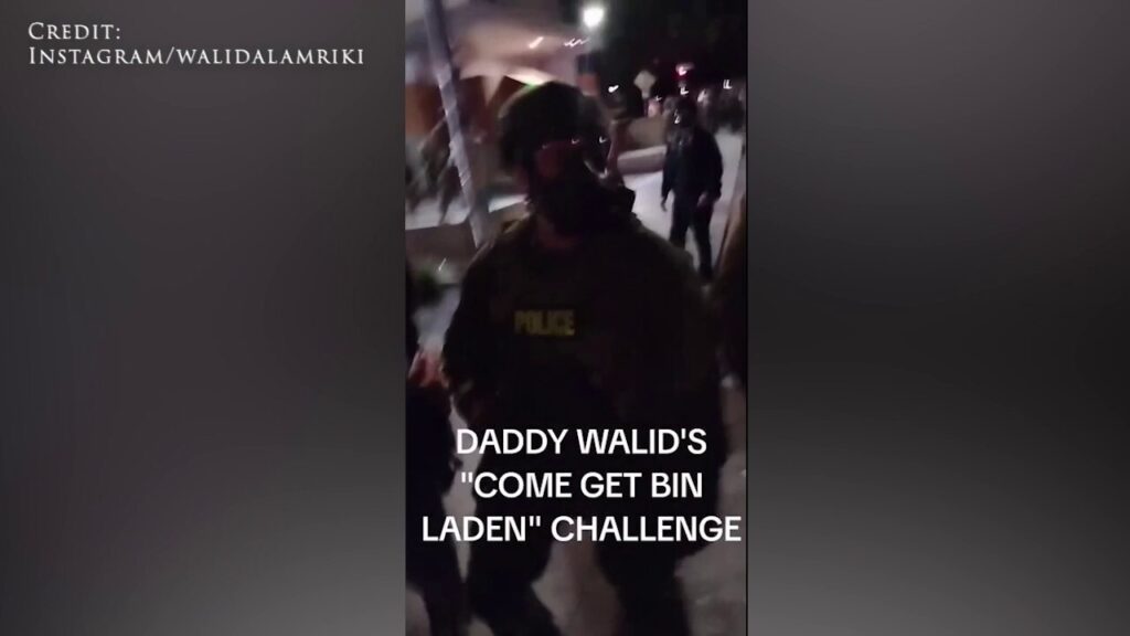 Video surfaces of Portland protester arrested by ICE calling himself 'Bin Laden'