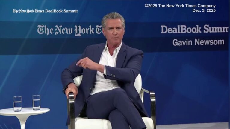 Gavin Newsom defends press team's troll tweeting Trump