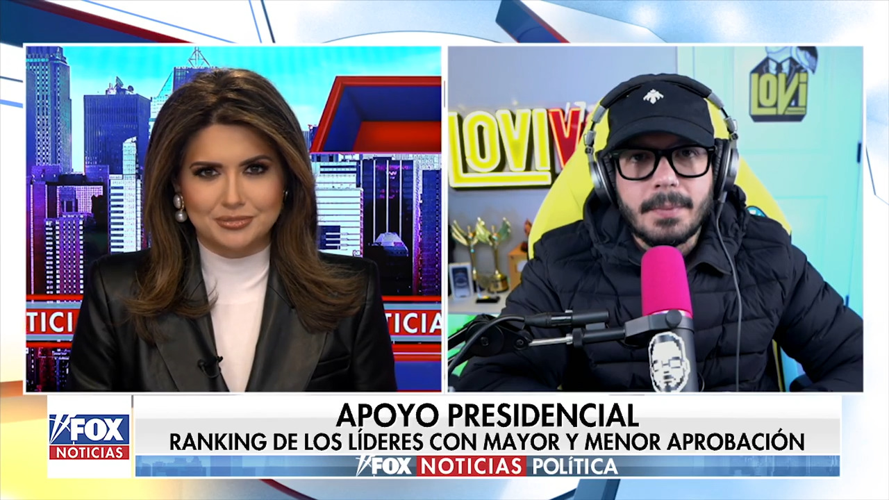 Aprobación de líderes en Sudamérica 2025