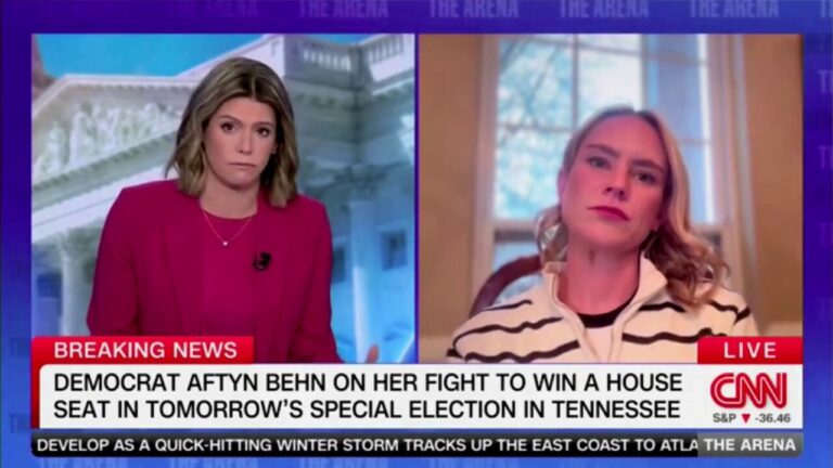 Democratic congressional hopeful Aftyn Behn dodges questions on whether she supports more money for police