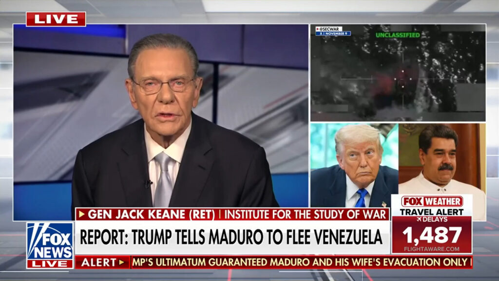 Trump reportedly tells Maduro to flee Venezuela