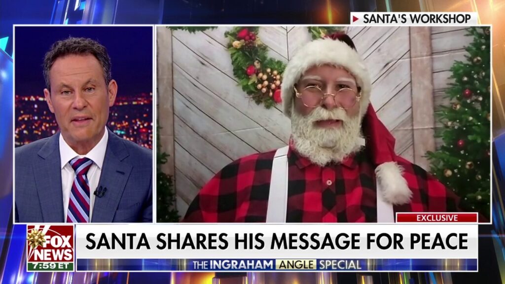 Santa Claus reveals how he makes his way around the world in one night