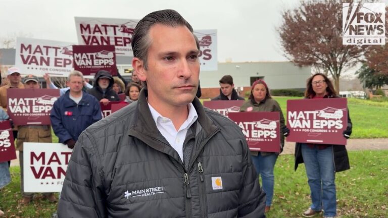 Republican congressional nominee Matt Van Epps touts ‘great turnout for us’ in Tuesday’s special election in Tennessee